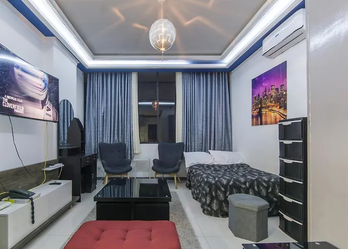 アパート Avenir For Rent Near It Park With 49-inch Samsung Curve Tv